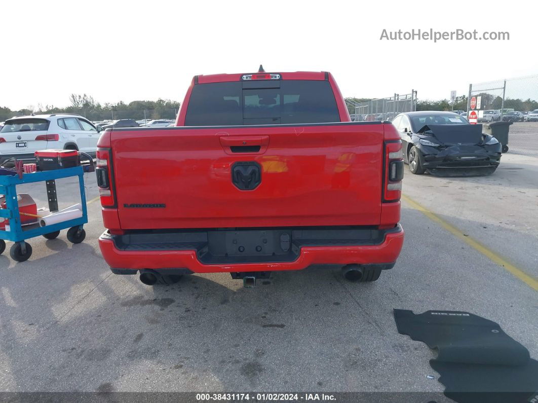 2020 Ram 1500 Laramie  4x2 5'7 Box Red vin: 1C6RREJT1LN100870