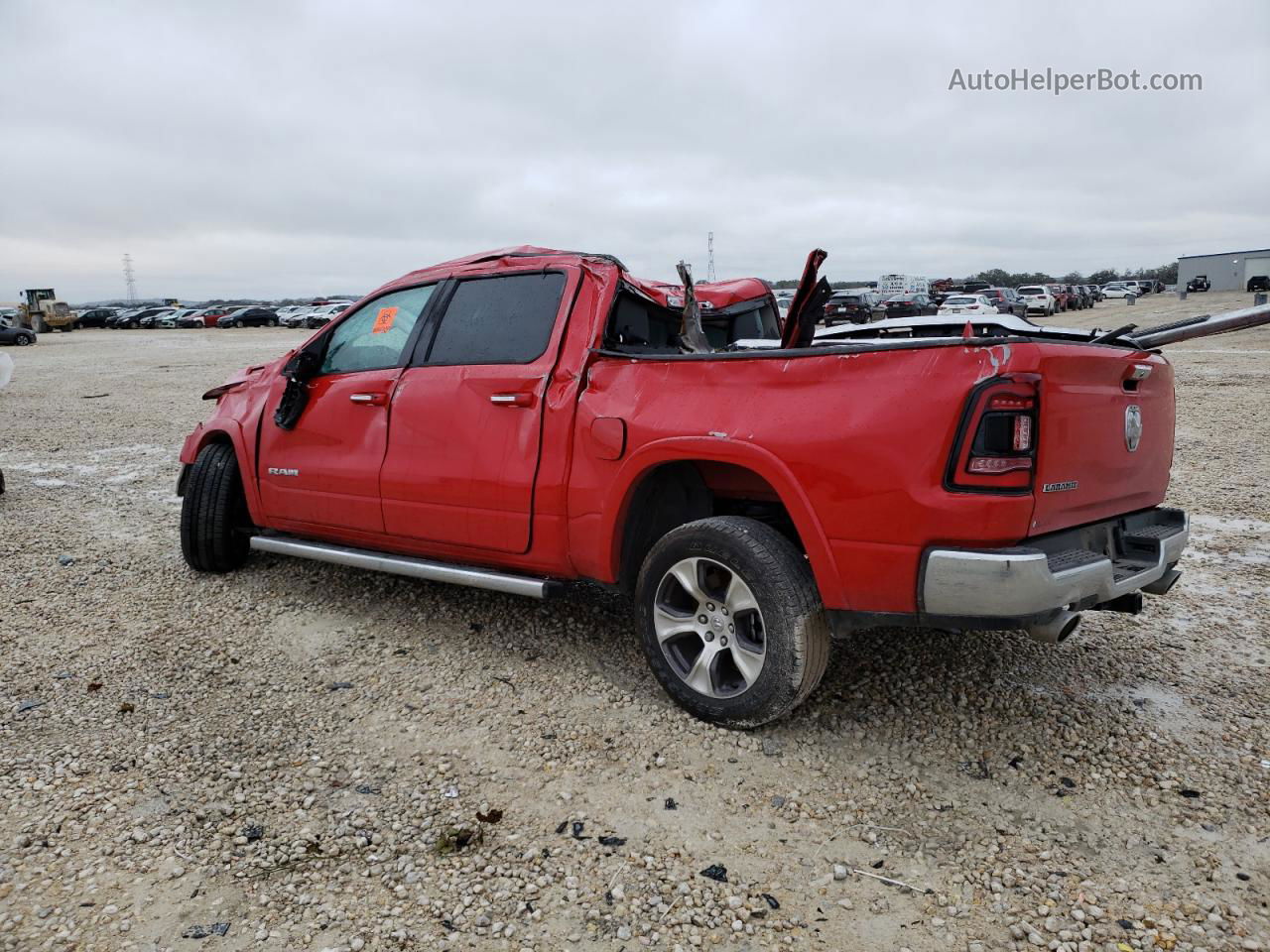 2022 Ram 1500 Laramie Red vin: 1C6RREJT1NN260797