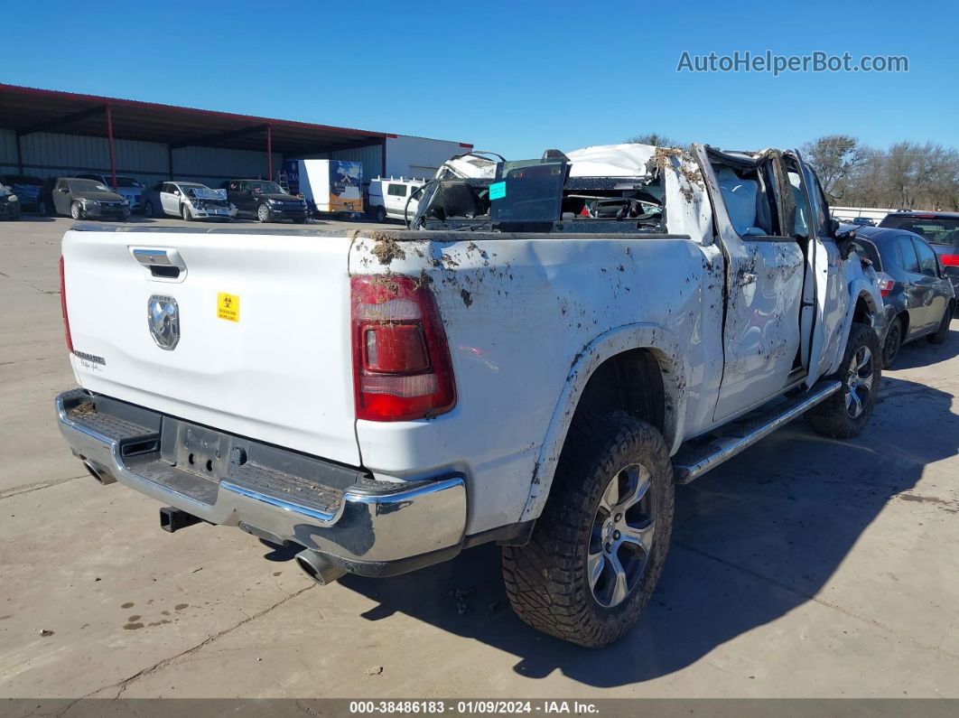 2022 Ram 1500 Laramie  4x2 5'7 Box White vin: 1C6RREJT2NN124386