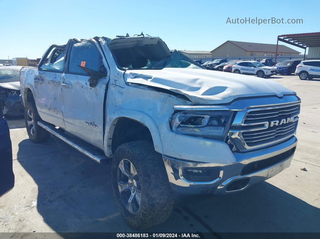 2022 Ram 1500 Laramie  4x2 5'7 Box White vin: 1C6RREJT2NN124386