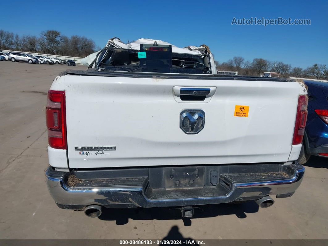 2022 Ram 1500 Laramie  4x2 5'7 Box White vin: 1C6RREJT2NN124386