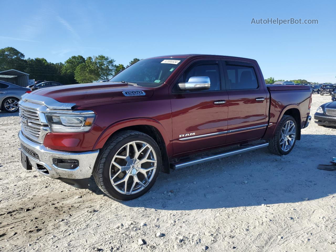 2019 Ram 1500 Laramie Red vin: 1C6RREJT3KN615934