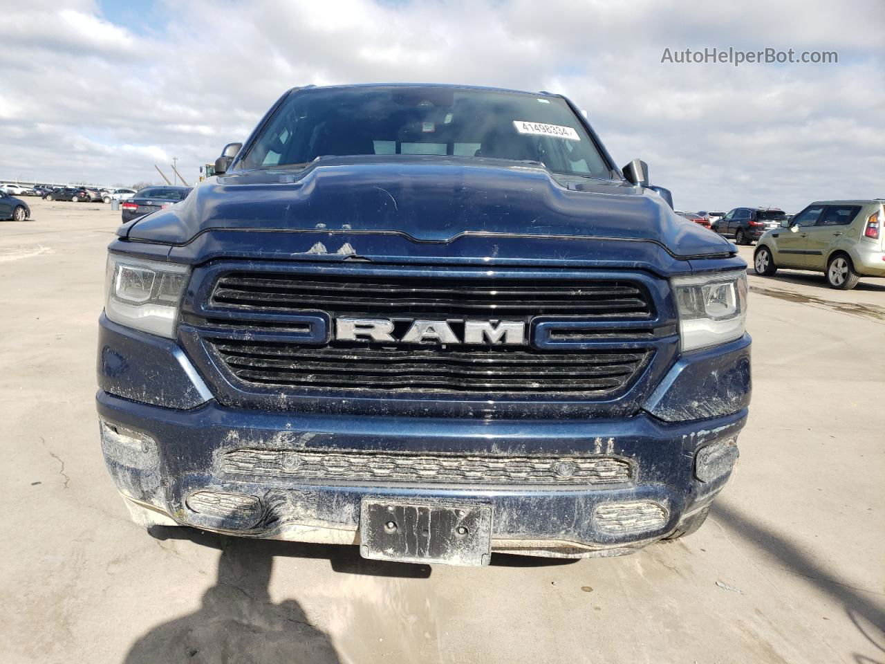 2022 Ram 1500 Laramie Blue vin: 1C6RREJT5NN173064