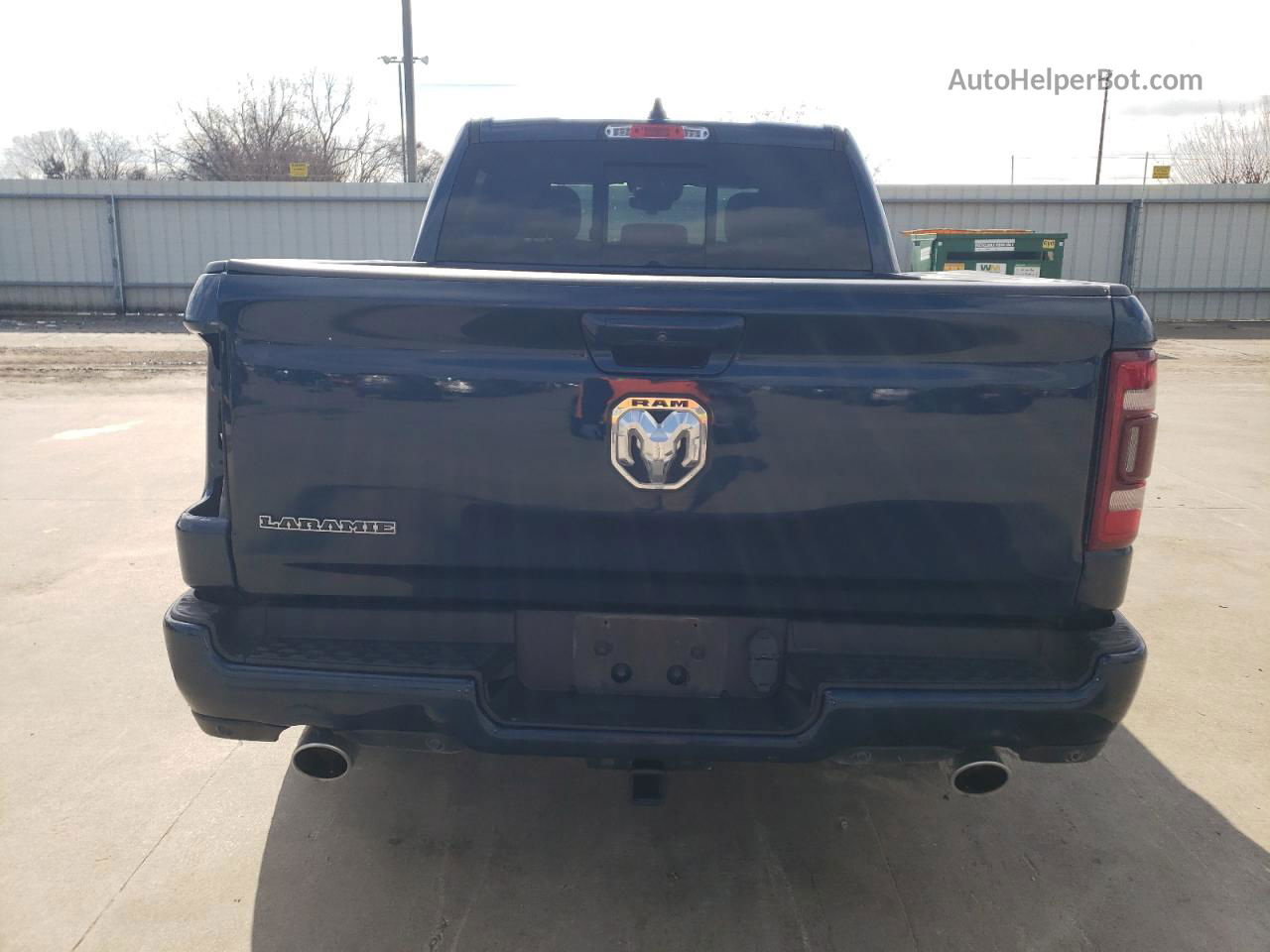 2022 Ram 1500 Laramie Blue vin: 1C6RREJT5NN173064