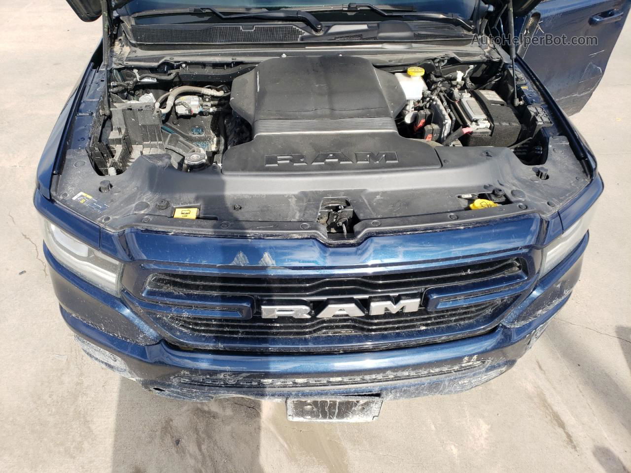 2022 Ram 1500 Laramie Blue vin: 1C6RREJT5NN173064