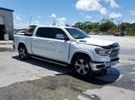 2019 Ram 1500 Laramie White vin: 1C6RREJT6KN738448