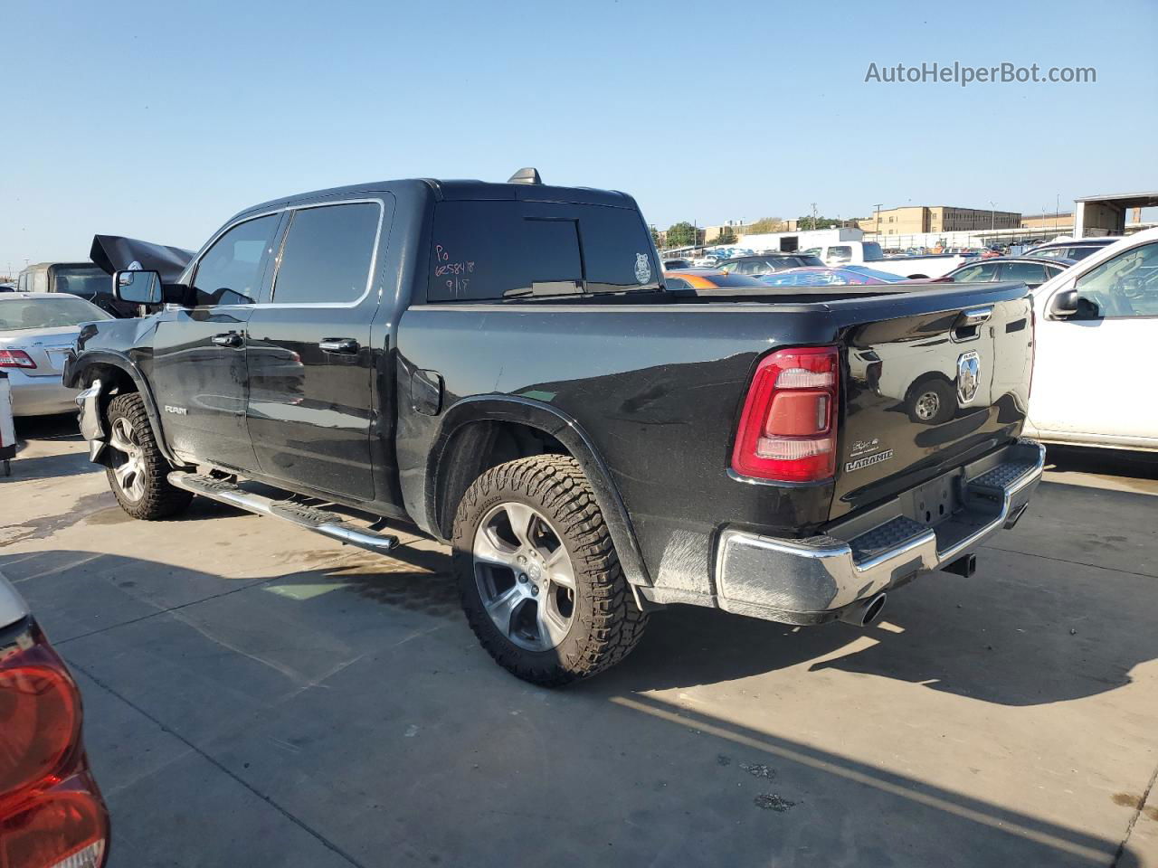 2019 Ram 1500 Laramie Black vin: 1C6RREJT7KN509339