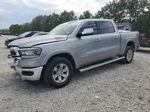 2019 Ram 1500 Laramie Silver vin: 1C6RREJTXKN847981