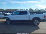 2020 Ram 1500 Laramie Longhorn  4x2 5'7 Box White vin: 1C6RREKT6LN238645