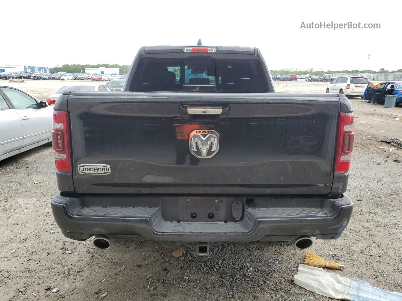 2019 Ram 1500 Longhorn Black vin: 1C6RREKT9KN785827