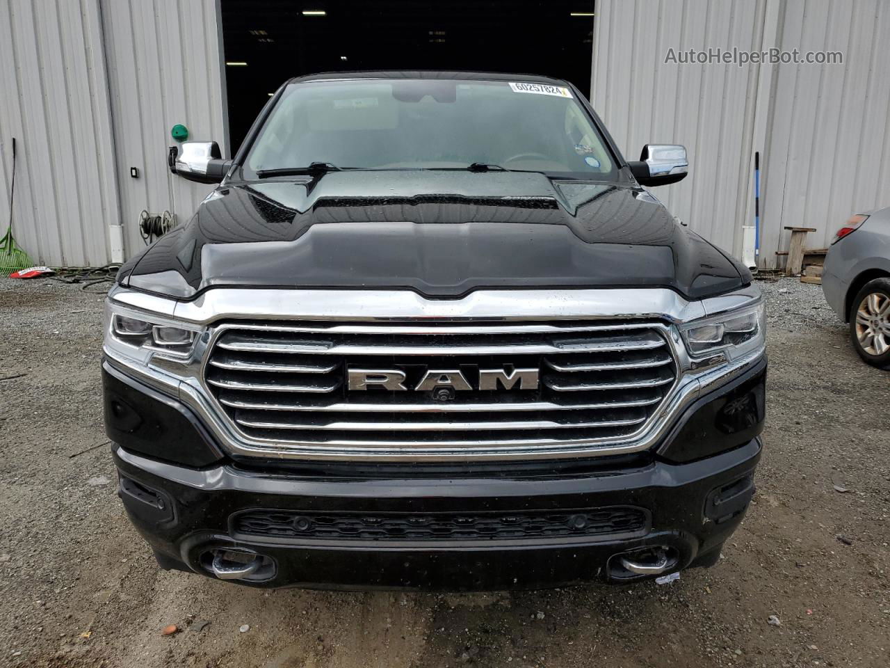 2019 Ram 1500 Longhorn Черный vin: 1C6RREKT9KN785827