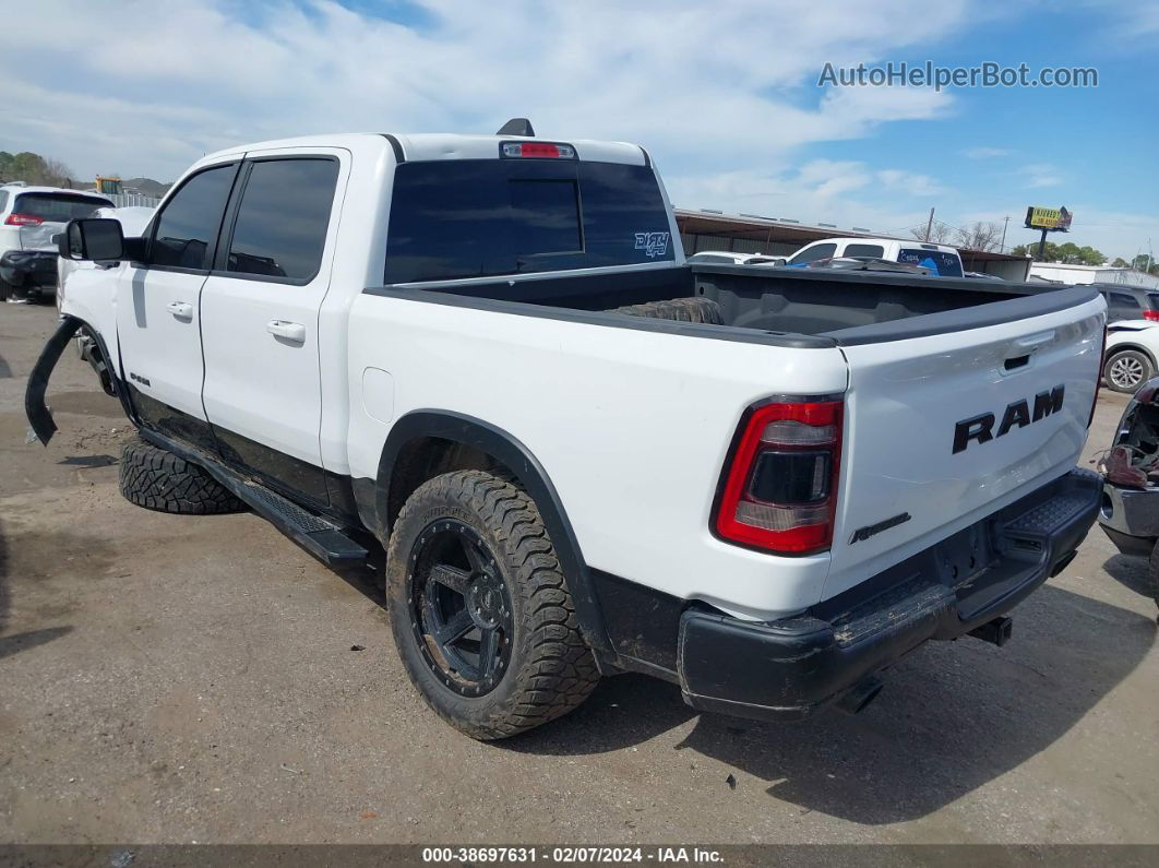 2020 Ram 1500 Rebel  4x2 5'7 Box White vin: 1C6RRELT8LN303509