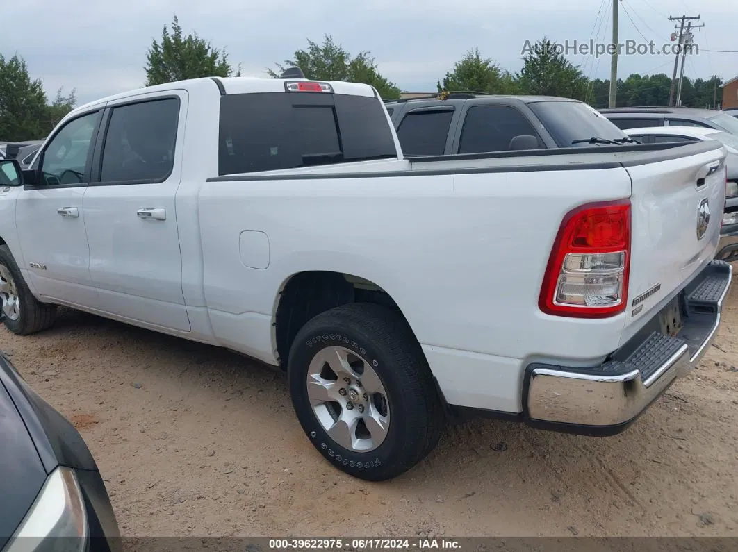 2020 Ram 1500 Big Horn  4x2 6'4 Box White vin: 1C6RREMG6LN262024