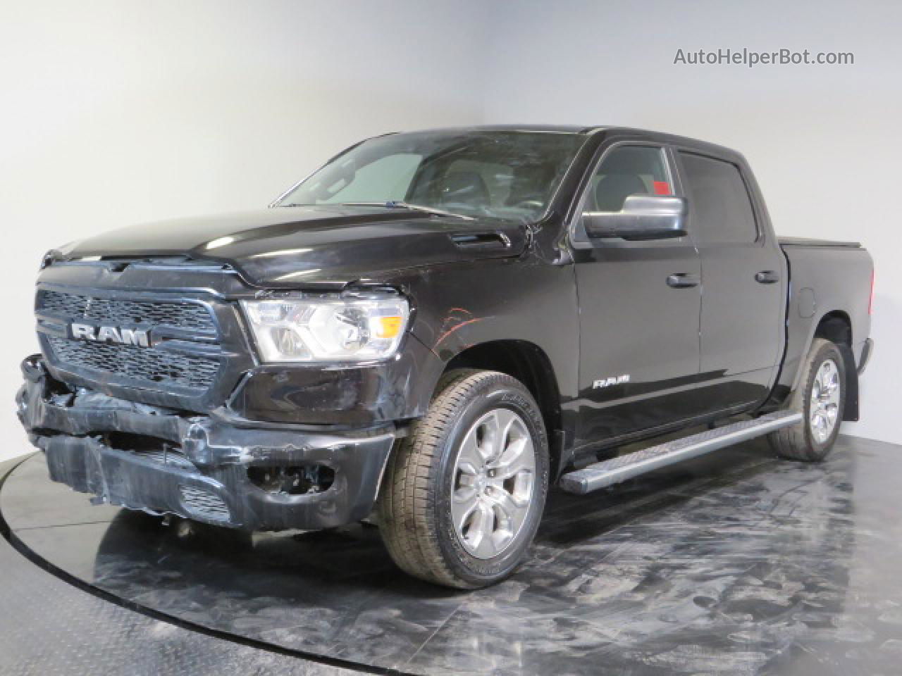 2022 Ram 1500 Hfe Черный vin: 1C6RREXM7NN393242