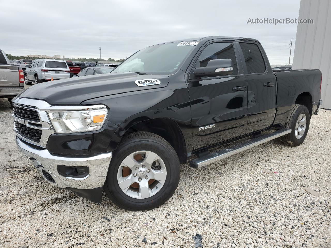 2022 Ram 1500 Big Horn/lone Star Black vin: 1C6RRFBG4NN480510