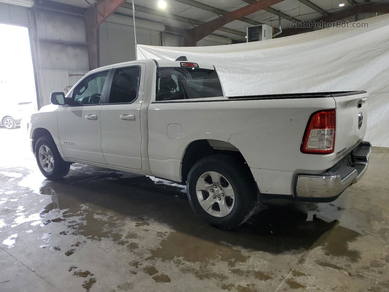 2022 Ram 1500 Big Horn/lone Star White vin: 1C6RRFBG5NN480290