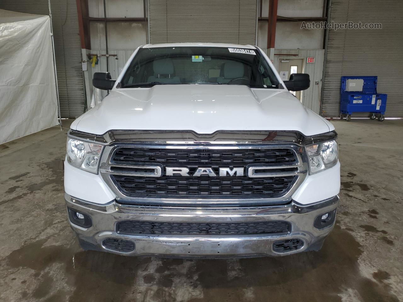 2022 Ram 1500 Big Horn/lone Star White vin: 1C6RRFBG5NN480290