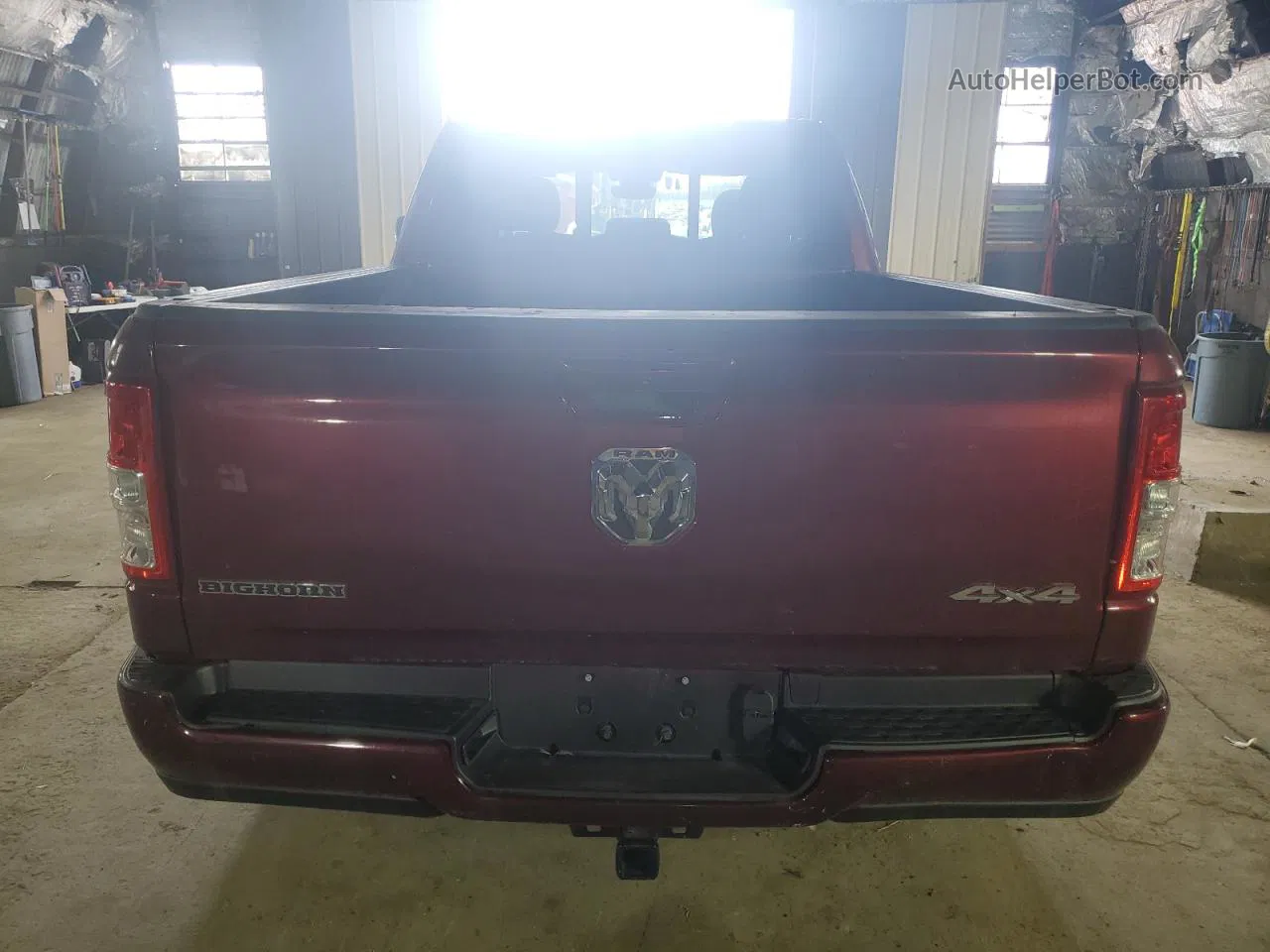 2022 Ram 1500 Big Horn/lone Star Burgundy vin: 1C6RRFBG6NN365536