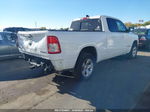 2022 Ram 1500 Big Horn  4x4 6'4" Box White vin: 1C6RRFBG6NN412967