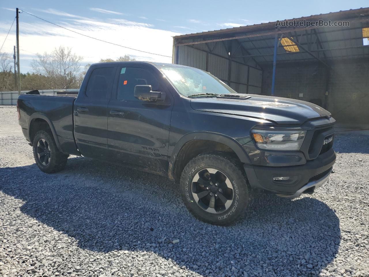 2019 Ram 1500 Rebel Black vin: 1C6RRFEG2KN861070