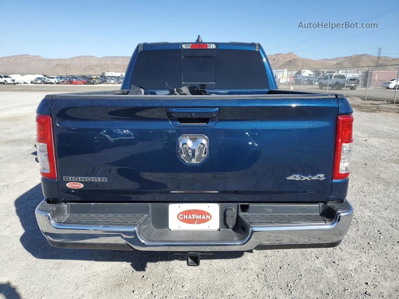 2022 Ram 1500 Big Horn/lone Star Blue vin: 1C6RRFFG0NN313782