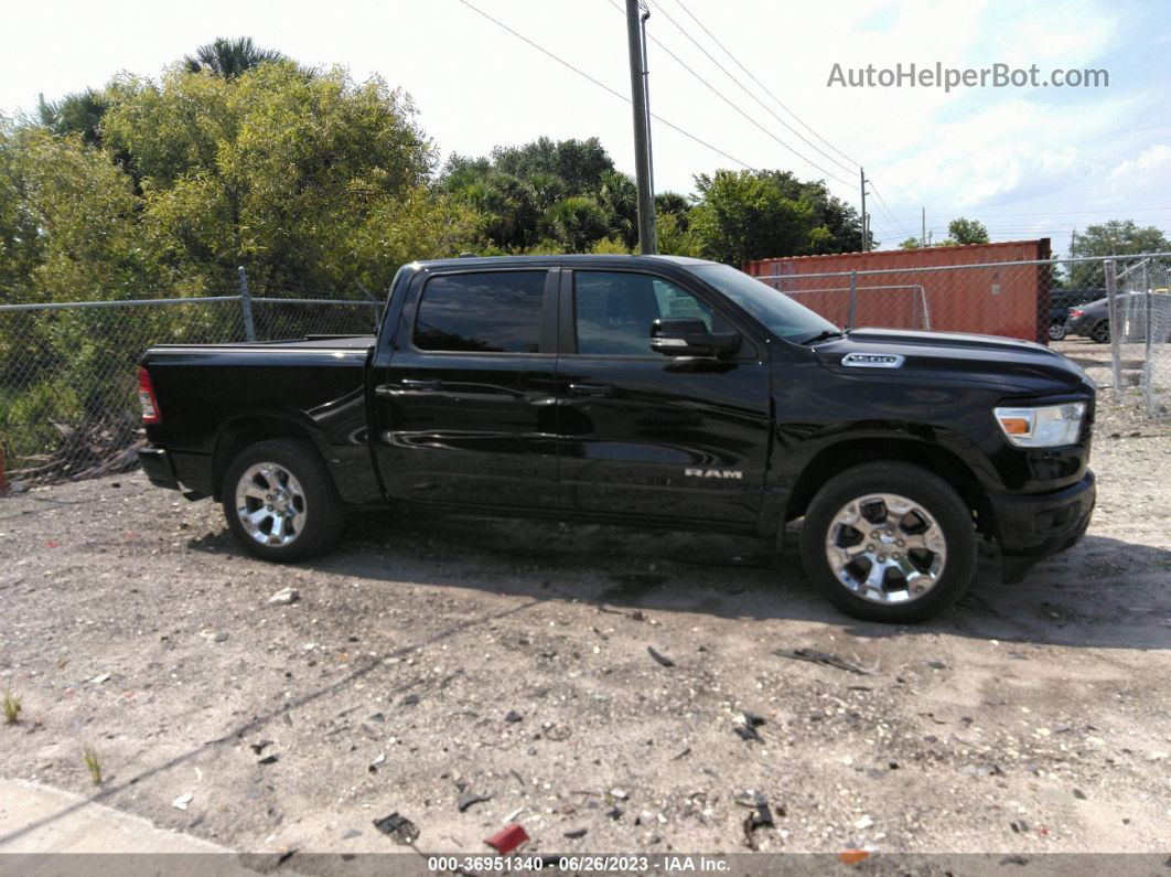 2019 Ram 1500 Big Horn/lone Star Черный vin: 1C6RRFFG1KN646634