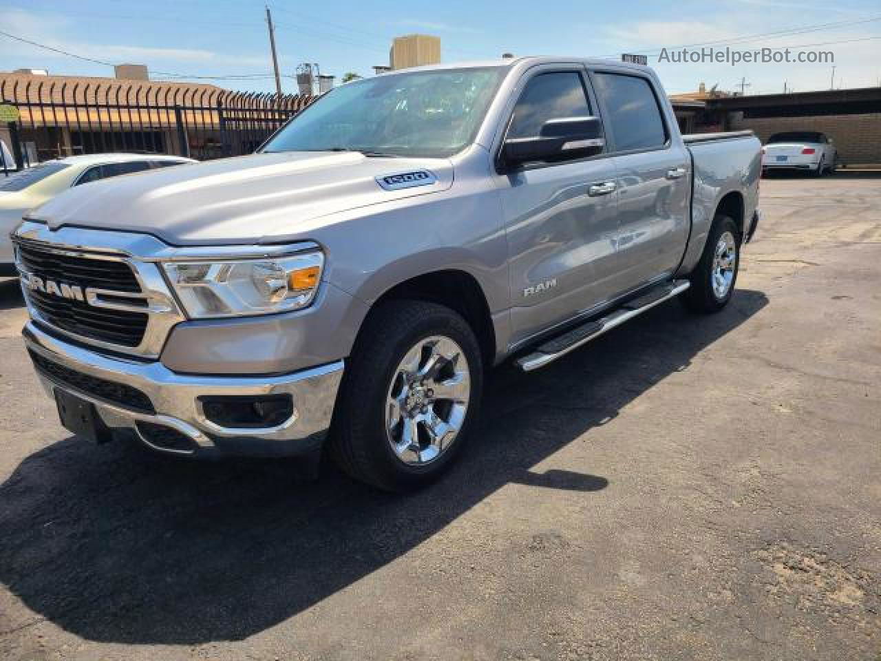 2019 Ram 1500 Big Horn/lone Star Silver vin: 1C6RRFFG1KN796842