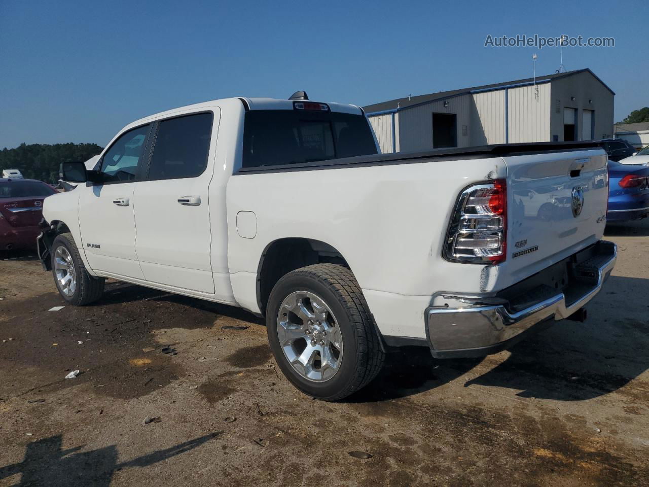 2019 Ram 1500 Big Horn/lone Star White vin: 1C6RRFFG1KN901850