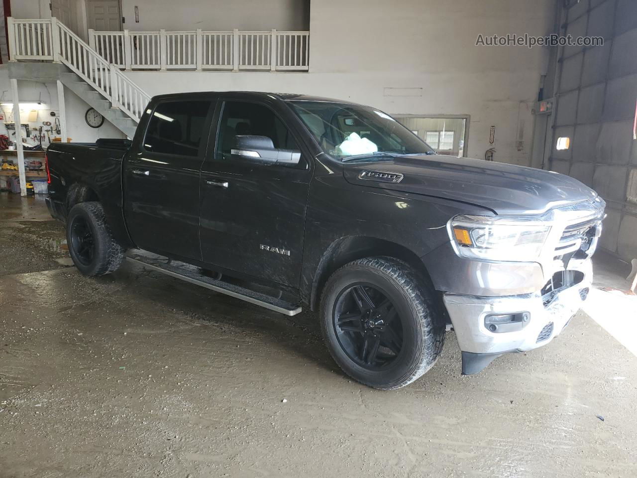 2019 Ram 1500 Big Horn/lone Star Gray vin: 1C6RRFFG1KN909608