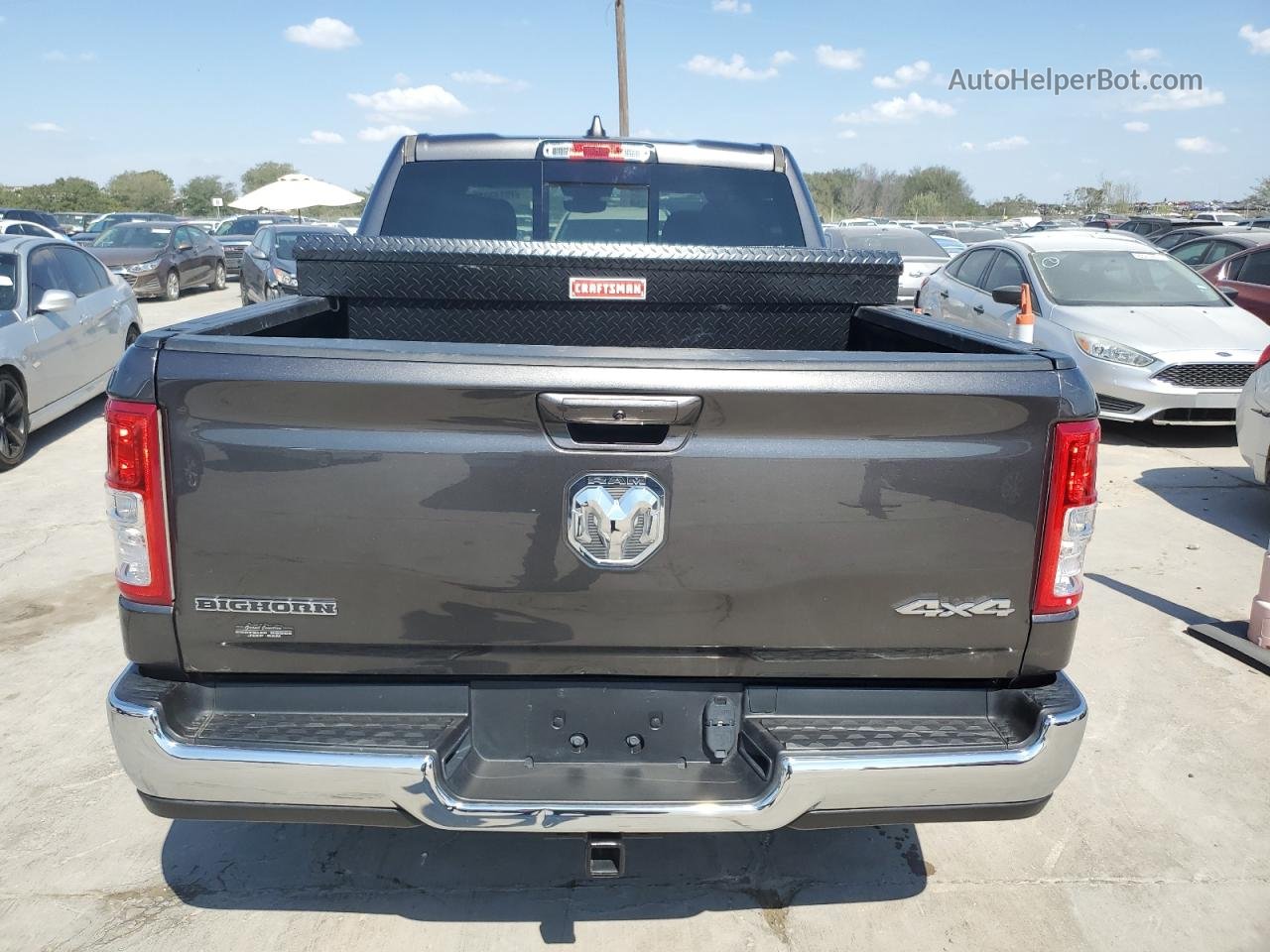 2022 Ram 1500 Big Horn/lone Star Gray vin: 1C6RRFFG1NN308123