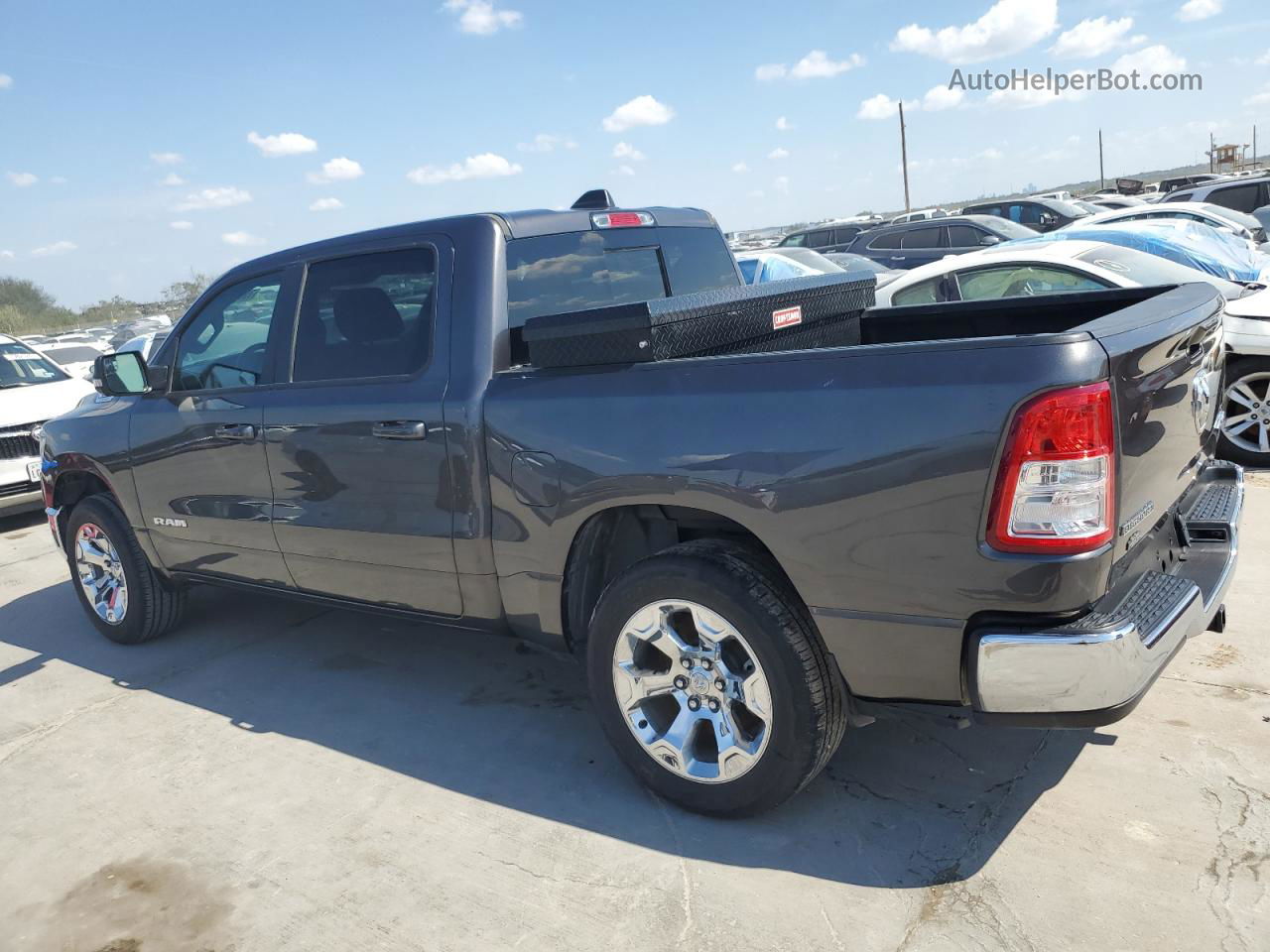 2022 Ram 1500 Big Horn/lone Star Gray vin: 1C6RRFFG1NN308123