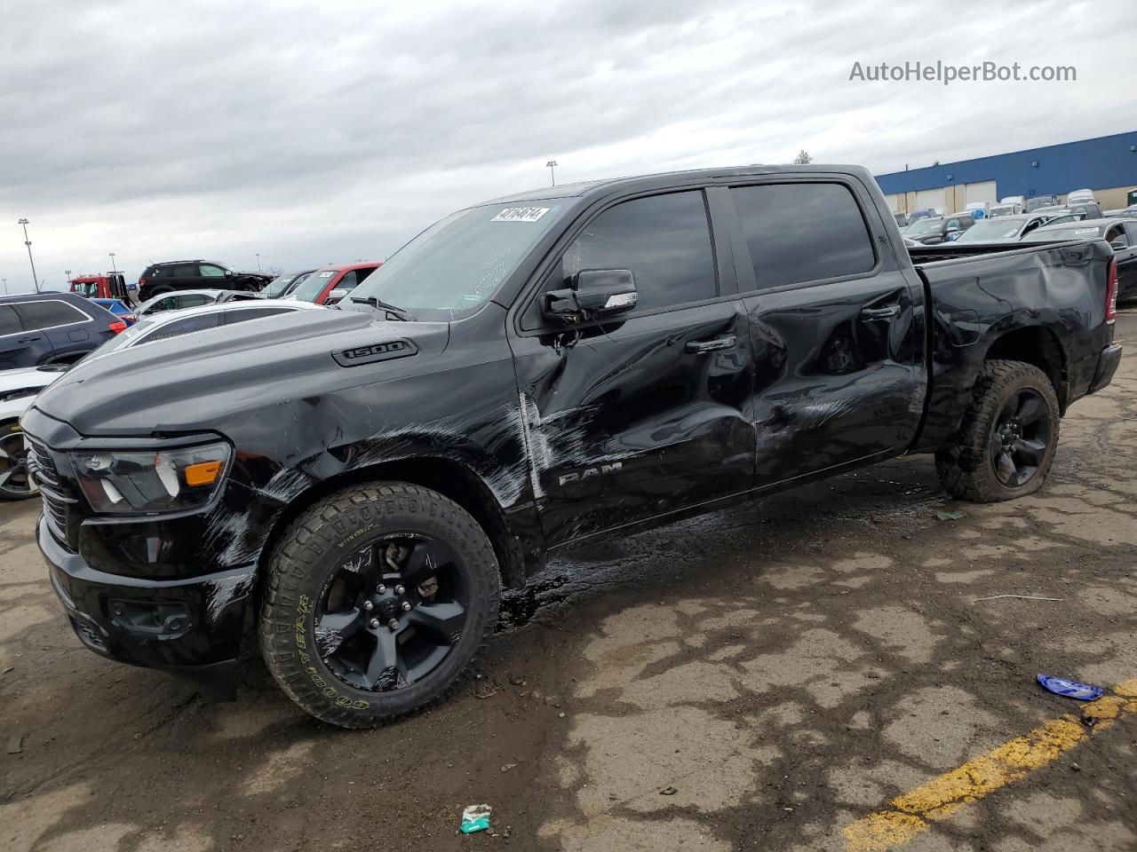 2019 Ram 1500 Big Horn/lone Star Black vin: 1C6RRFFG2KN917152