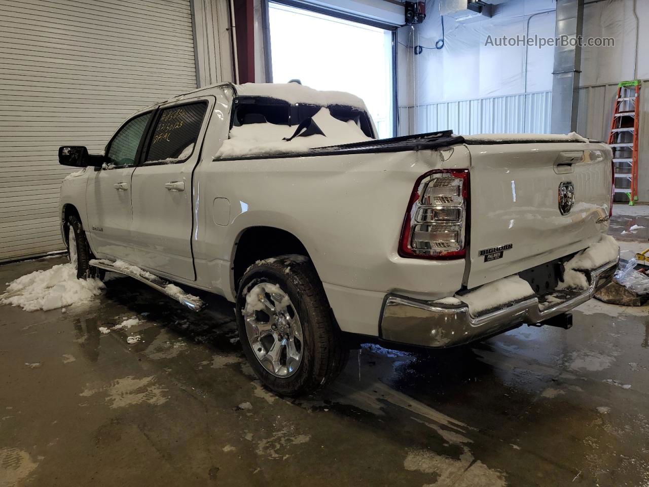 2022 Ram 1500 Big Horn/lone Star White vin: 1C6RRFFG2NN379332