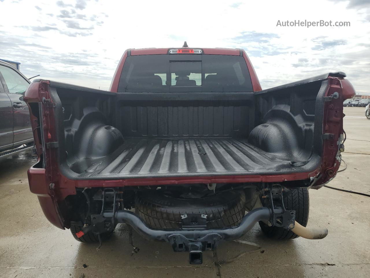 2019 Ram 1500 Big Horn/lone Star Burgundy vin: 1C6RRFFG3KN664603