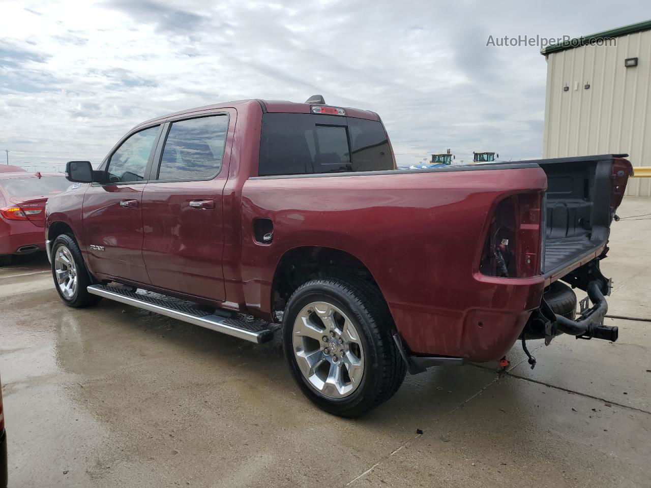 2019 Ram 1500 Big Horn/lone Star Burgundy vin: 1C6RRFFG3KN664603