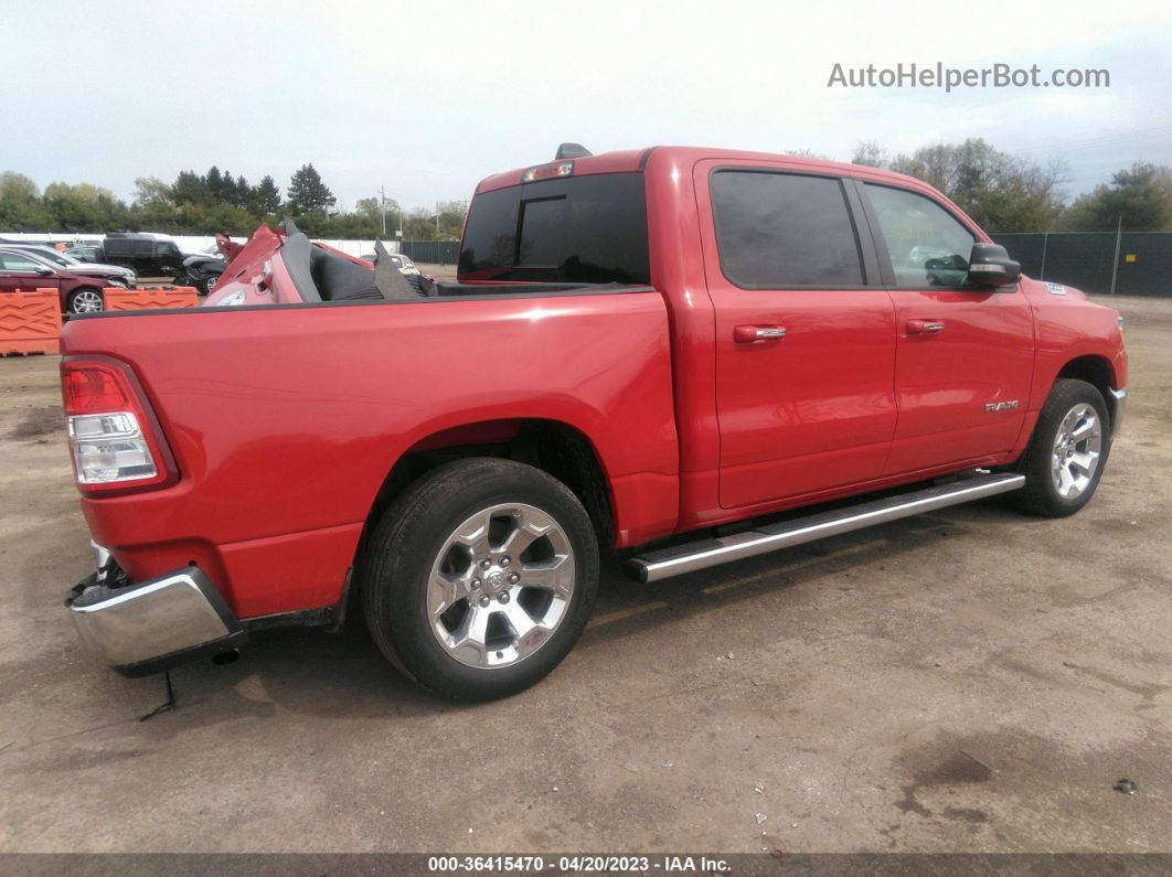 2019 Ram 1500 Big Horn/lone Star  4x4 5'7 Box Red vin: 1C6RRFFG3KN818033