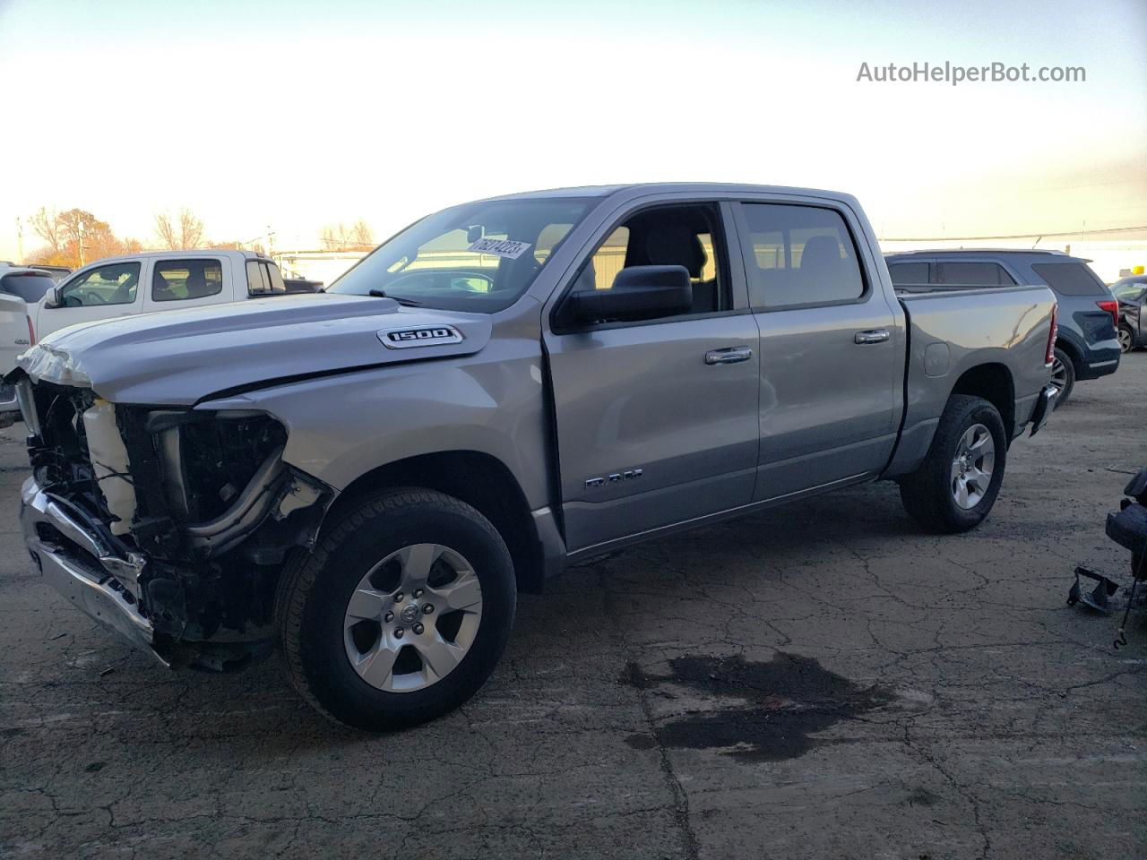 2019 Ram 1500 Big Horn/lone Star Silver vin: 1C6RRFFG5KN711839