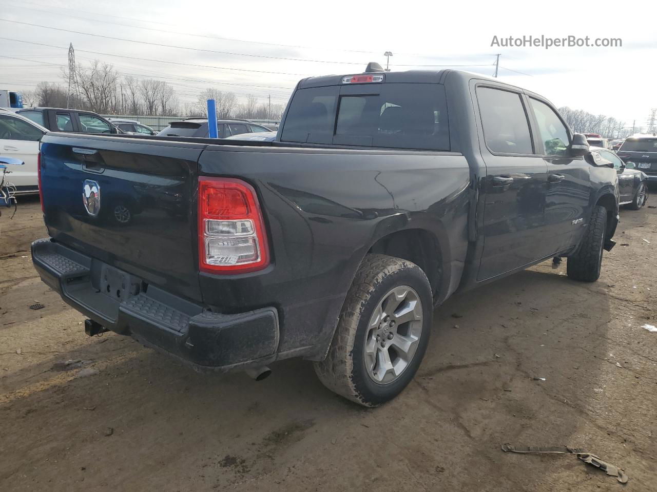 2019 Ram 1500 Big Horn/lone Star Black vin: 1C6RRFFG6KN674476