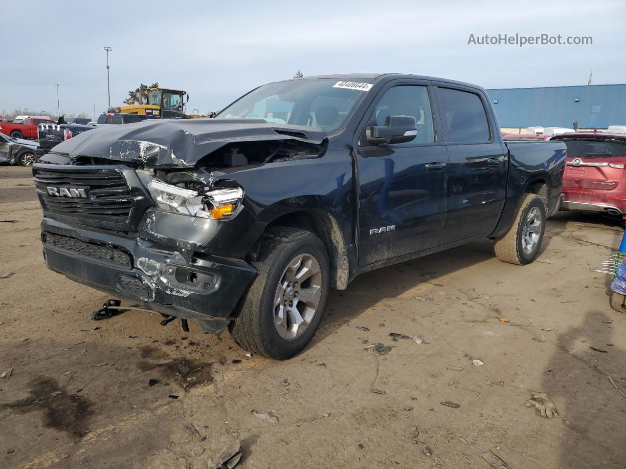 2019 Ram 1500 Big Horn/lone Star Black vin: 1C6RRFFG6KN674476