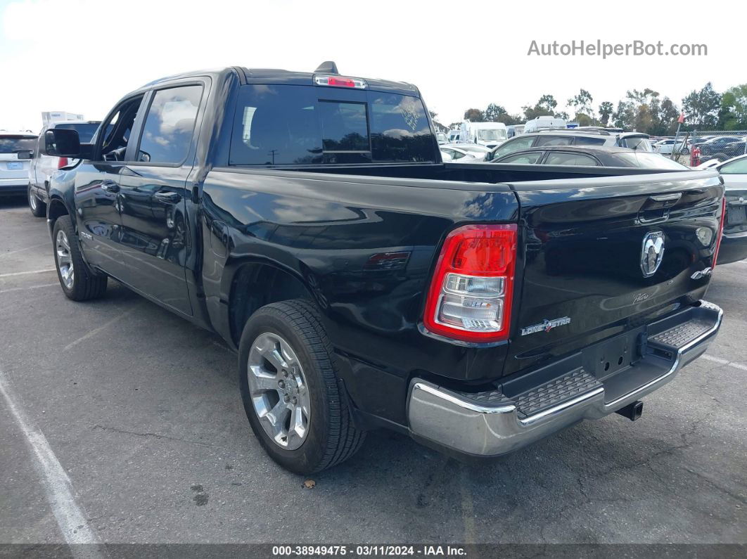 2022 Ram 1500 Lone Star  4x4 5'7 Box Черный vin: 1C6RRFFG6NN444196