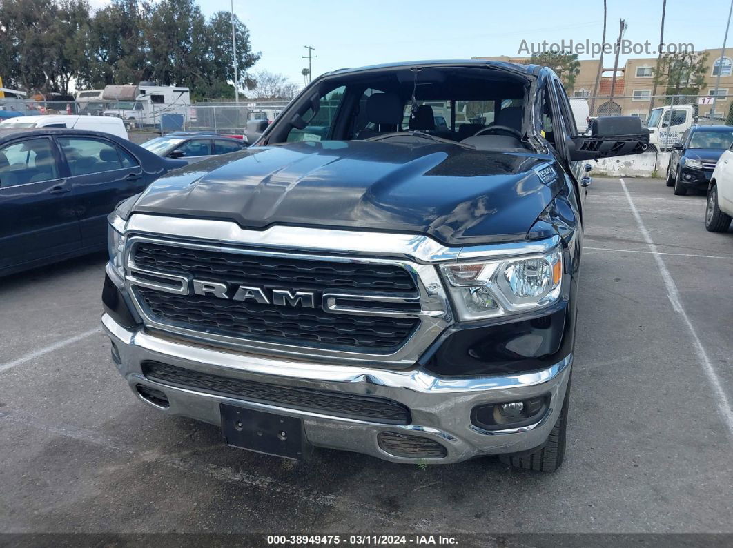 2022 Ram 1500 Lone Star  4x4 5'7 Box Черный vin: 1C6RRFFG6NN444196