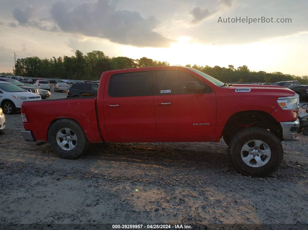 2019 Ram 1500 Big Horn/lone Star  4x4 5'7 Box Red vin: 1C6RRFFG7KN731994