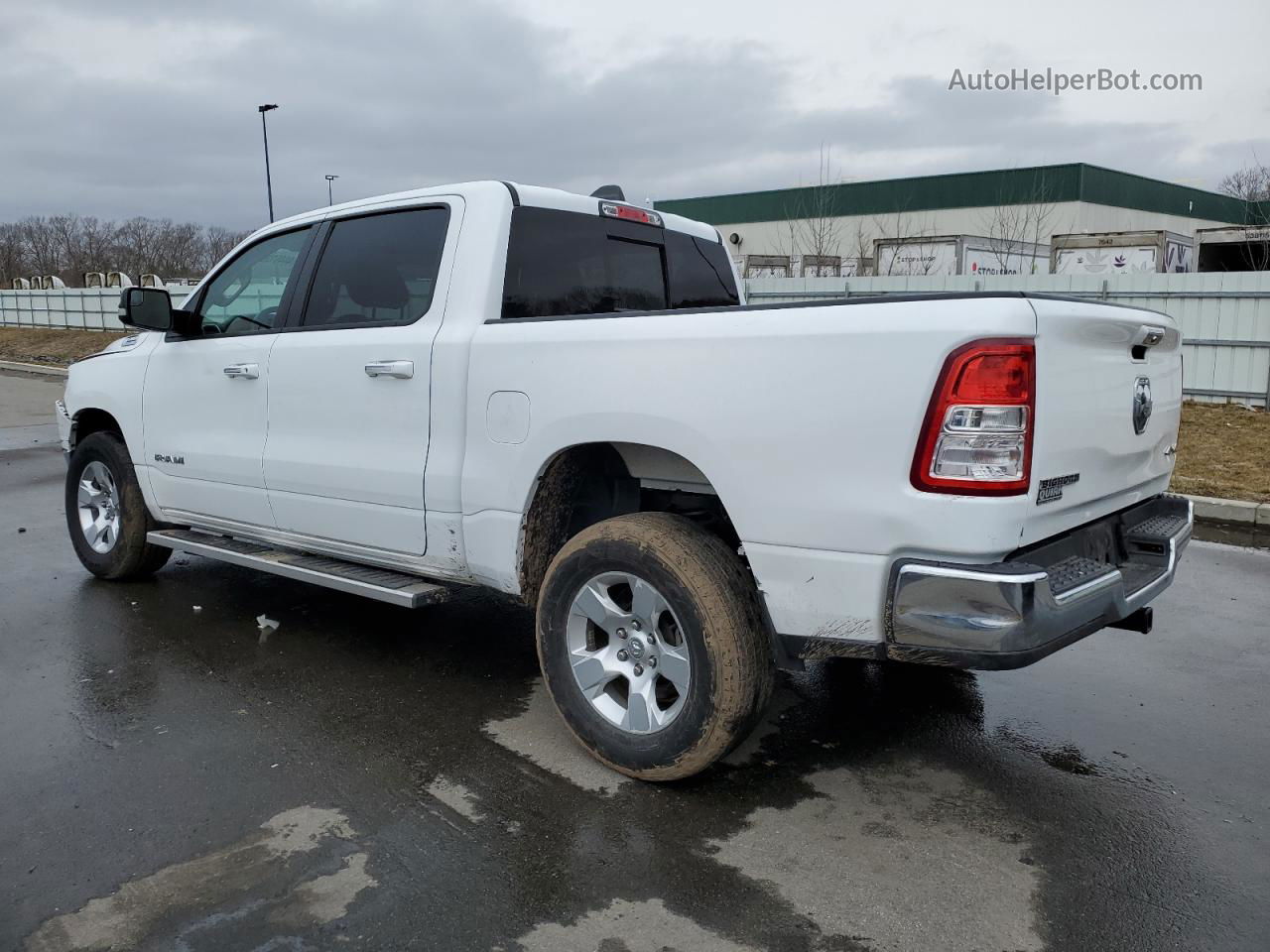 2020 Ram 1500 Big Horn/lone Star Белый vin: 1C6RRFFG7LN335484