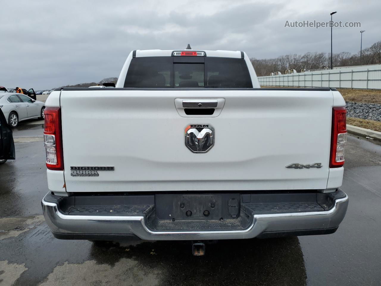 2020 Ram 1500 Big Horn/lone Star White vin: 1C6RRFFG7LN335484