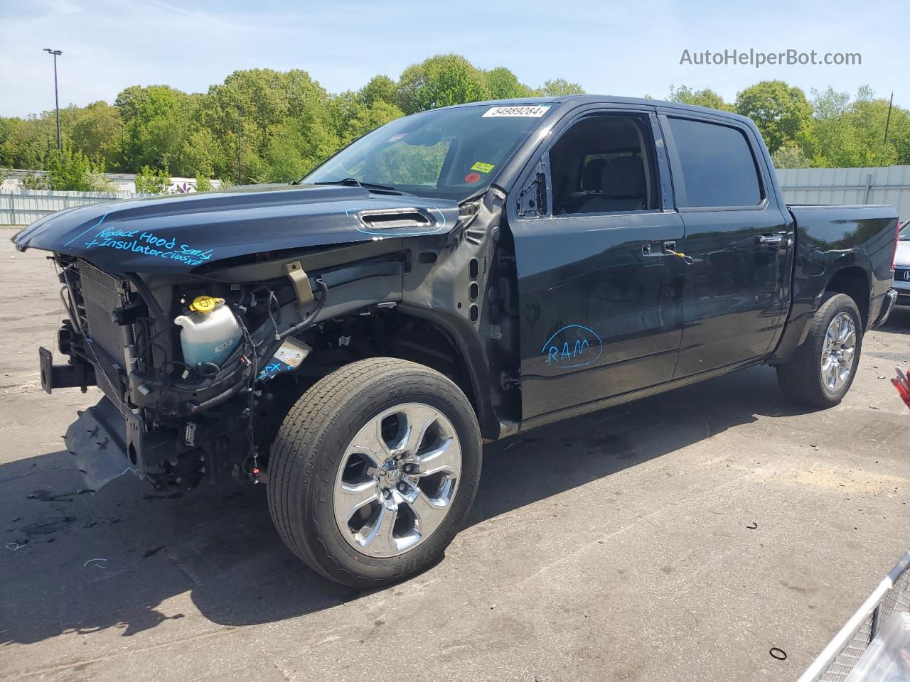 2019 Ram 1500 Big Horn/lone Star Black vin: 1C6RRFFGXKN911776