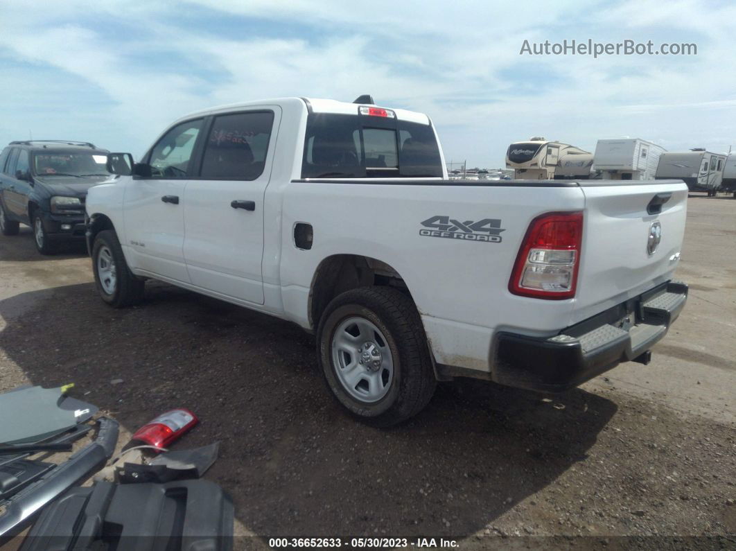 2022 Ram 1500 Tradesman White vin: 1C6RRFGGXNN442871