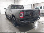 2022 Ram 1500 Big Horn  4x4 6'4 Box Black vin: 1C6RRFMG0NN414758