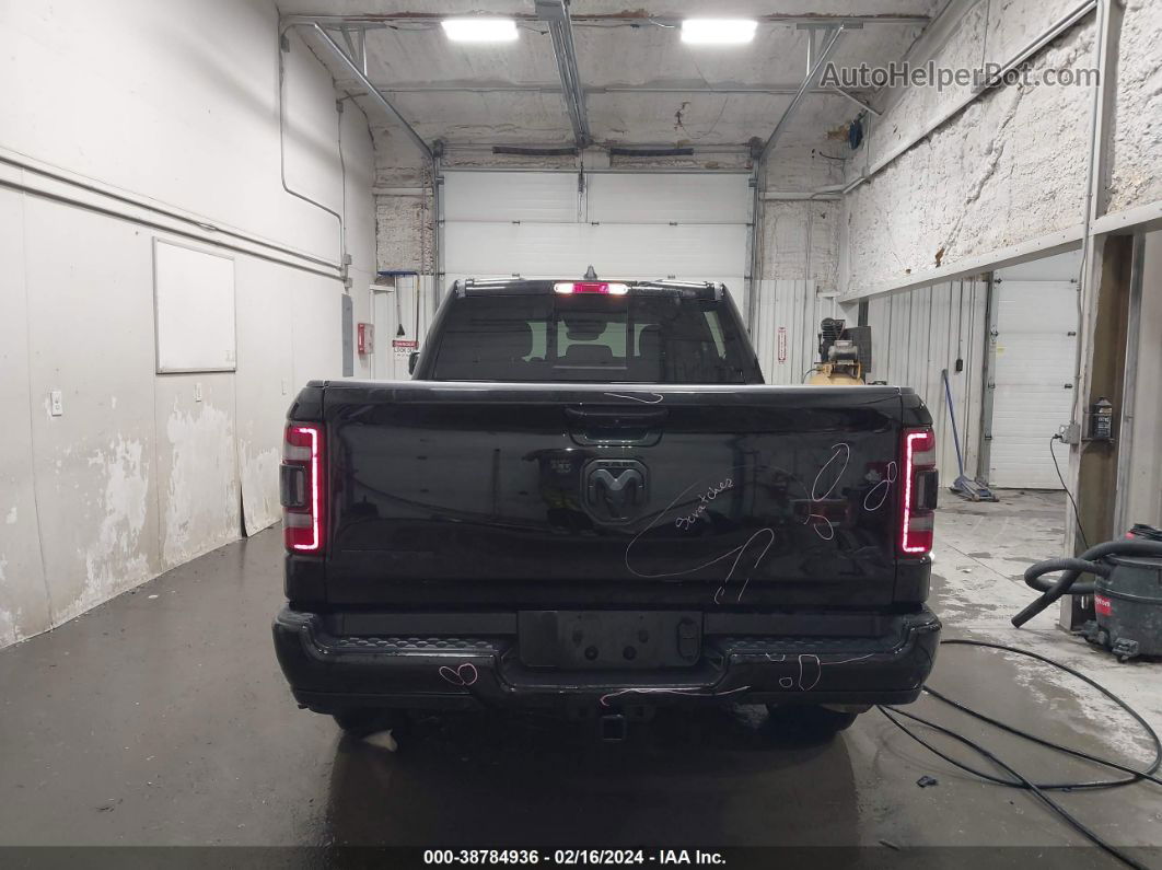 2022 Ram 1500 Big Horn  4x4 6'4 Box Black vin: 1C6RRFMG0NN414758