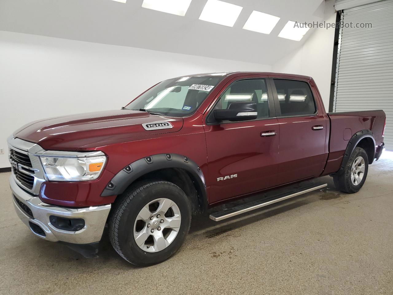 2019 Ram 1500 Big Horn/lone Star Maroon vin: 1C6RRFMG5KN848427