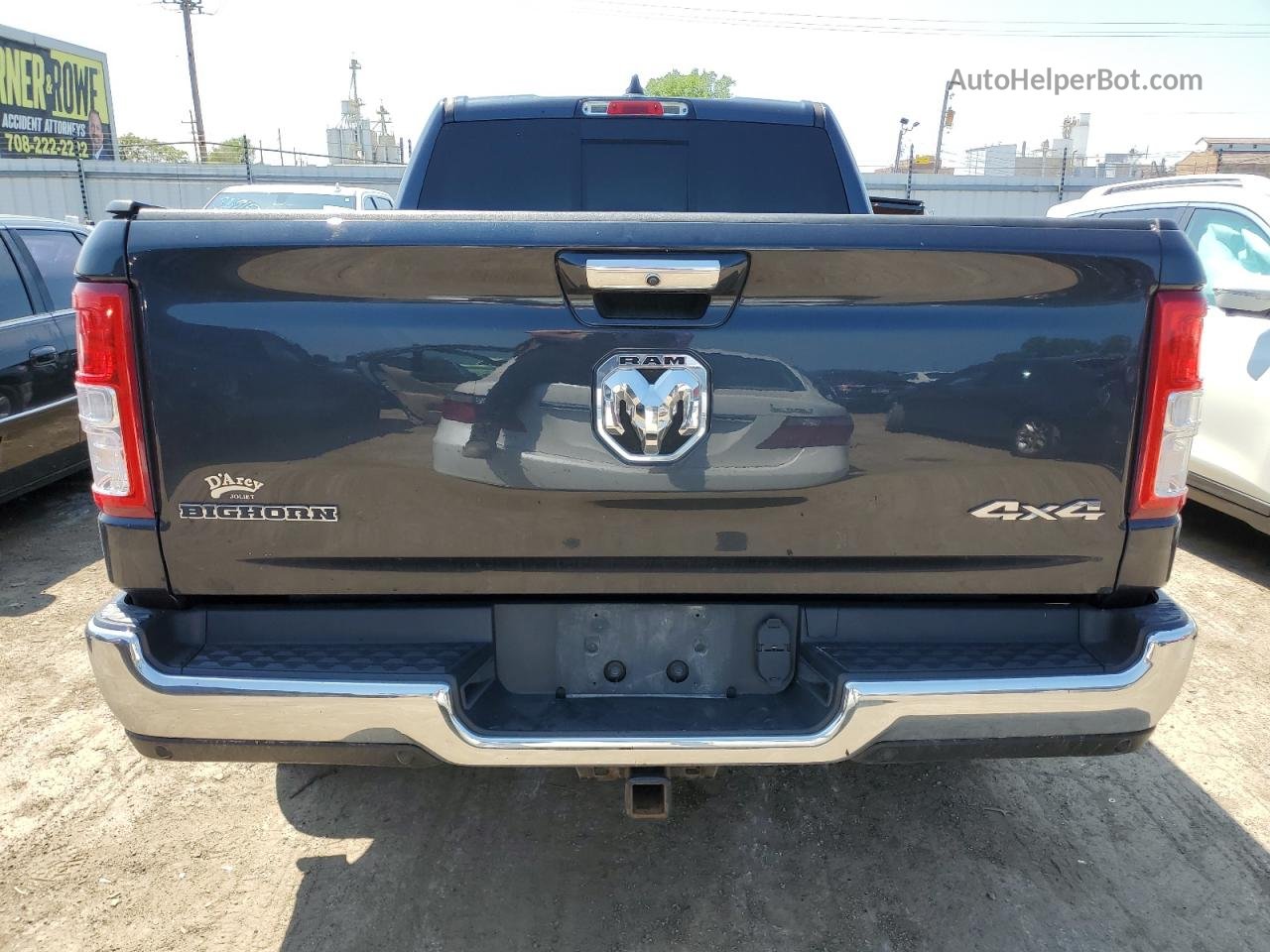 2019 Ram 1500 Big Horn/lone Star Charcoal vin: 1C6RRFMG5KN858407